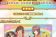 【定期】毎日モバマスにログインしてドリームユニット決定戦に投票しよう！ラウンド毎のエキサイトptを稼ごう！