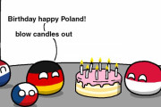 【ポーランド】ポーランドの最高の誕生日【ポーランドボール】