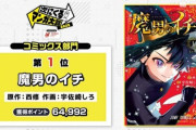 【速報】次にくるマンガ大賞1位、「魔男のイチ」ｗｗｗｗｗｗｗｗｗｗｗｗｗｗｗ