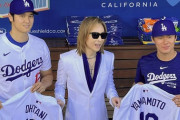 【音楽】YOSHIKI、MLB開幕戦『ドジャースvsカブス』戦で日米の両国歌を演奏！　大谷翔平、佐々木朗希ら計5人の日本人選手が所属