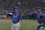DeNA・佐野、3ヶ月ぶりのホームラン！崩されながらもスタンドイン