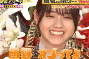 【元乃木坂46】西野七瀬×バナナマン 呼び捨てしてるのがエモい.gif 実況『売れたねー』