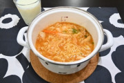 八木栞 『袋ラーメン作る時によく私がアレンジしてるレシピ！じゃん！』