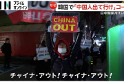 「中国人出て行け」韓国で“反中国”デモ拡大…「日本がうらやましい」の声も　団体旅行客へのビザ免除で中国人観光客増加