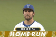 巨人岡本、DeNAバウアーから同点ホームラン！！！！