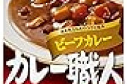 グリコ カレー職人 ビーフカレー 中辛×10個がタイムセール特価！ 1袋あたり約100円に
