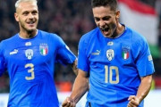 イタリア代表、ラスパドーリ2連連続弾などハンガリーに2-0快勝しUEFAネーションズリーグ4強進出！ハンガリーは2位でフィニッシュ（関連まとめ）