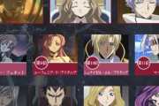 コードギアスの人気ランキングが何かおかしいと思うんだがｗｗｗｗｗｗ