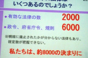 中国人「日本人の優れた民度を裏付ける法律の数々がコチラ」　中国の反応