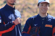 阪神・湯浅、ダルさんみたいになりたい！　WBC合宿での投球術伝授に感謝と決意「しっかり世界一獲る」