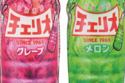 チェリオ(ライフガード有ります、500mlも100円、種類も豊富です)  ← こいつが天下を取れない理由