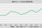 【朗報】北海道のヒグマの数、30年間で2.6倍に爆増??