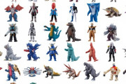 【画像】今年1年で発売されたバンダイ製怪獣ソフビの数ｗｗ