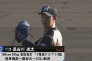 【朗報】日ハム長谷川凌汰、1回を投げパーフェクトピッチング