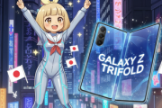 【朗報】サムスンの3つ折りスマホ「Galaxy Z TriFold」2月下旬ついに日本で…