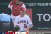 大谷7回5安打1失点　エンゼルス中継ぎ3人1回4安打4失点