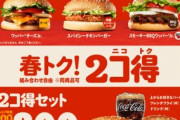 【朗報】バーガーキングさん、本日よりハンバーガー2個を500円で販売ｗｗｗｗ