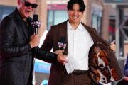 大谷翔平、スーツの色は“デコピンカラー”だった！溺愛ぶり「なかに自分の犬がプリントされてます」