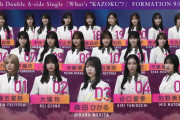 櫻坂46、15thシングルのフォーメーション