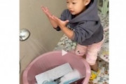 父親「パソコンがゴミでいっぱいだ。掃除しなきゃなあ」２歳のムスッメ「おかのした！」