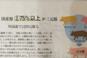 彼女「三元豚のトンカツだって！美味しそうだね」ワイ「日本で飼育されてる豚の7割は三元豚ですよ」
