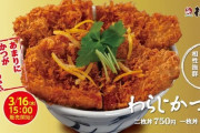 【かつや涙目】松のやさん遂に本気を出す、3月16日から最高の期間限定メニューを発売ｗｗｗｗｗｗｗｗ