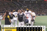 【ソフトバンク対オリックス22回戦】ソフトバンクが４－０でオリックスに勝利！有原８回無失点でリーグトップタイの１３勝目！今宮と栗原に一発！オリックス８連敗＆２３度目完封負け