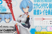 映画「ヱヴァンゲリヲン新劇場版」から「綾波レイ」が美少女プラモとなって登場、結構デキが良い