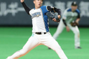 日ハム斎藤佑樹 通算89試合 防御率4.34 15勝26敗 364.2回 209奪三振 3完投 1完封