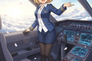 【朗報】パイロット、女子枠創設