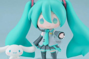 ねんどろいど「初音ミク x シナモロール コラボVer.」予約開始！オプションパーツに「リボン付き頭部」「シナモンロール」ほか