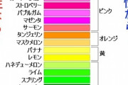 「男は7色」「女は29色」識別できる画像がこちら