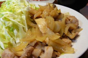 嫁「口内丼しないで?」ワイ「ゆるせえ！（生姜焼きと米をクチャクチャ」