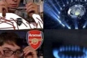【画像小ネタ】アーセナルサポがメガネをかけると
