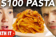 8ドルのパスタvs100ドルのパスタ 海外の反応