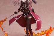 《骸骨騎士様、只今異世界へお出掛け中》フィギュア「アリアン」予約開始！炎と土を自在に操る魔法を表した台座とエフェクトも豪華絢爛