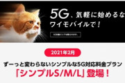 ワイモバイル､5Gサービスを提供   料金プラン刷新で無料通話がオプションに