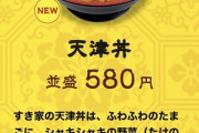 【速報】すき家さんの新メニュー、もう肉と全く関係ない……