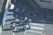 茨城･自転車の女子高生が大型トラックに轢かれ重体　巻き込み事故か