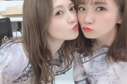 これは・・・ｗ 白石麻衣×秋元真夏、ぐうかわ”ちゅー顔”2ショットがコレｗｗｗｗｗ