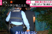 【画像】心霊スポットに入ったおっさん、警察にガチ目に説教されるｗｗｗｗ