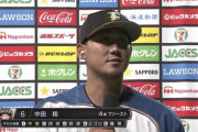 【朗報】日ハム中田「前の打者が敬遠されても前みたいにイライラしなかった」