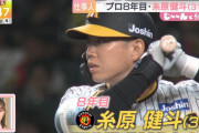 【朗報】阪神岡田監督、今一番お気に入りの選手は糸原！！！