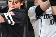 柳田悠岐(34)と中村剛也(39)のタイトル争いｗｗｗｗｗｗ