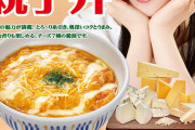 なか卯さん、チーズを七種も使ってしまう