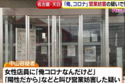 地下街店舗で「これコロナ」　営業妨害で７８歳の男を逮捕　…愛知県