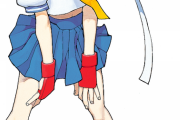 【画像】 ストリートファイターZERO2から登場した春日野さくらとかいう女の子wwwwwwwwwwwwwwww