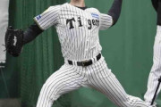 【阪神】長身新助っ人ルーカス＆ラグズデールが来日初ブルペン競演、左右の先発ローテ候補ツインタワー