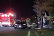 97歳男性が運転する車が歩道に突っ込み1人死亡