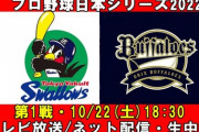 日本シリーズのテレビ中継予定wwwwwwwwwwwwwwwwwwwwwwwwwwwwwwwww